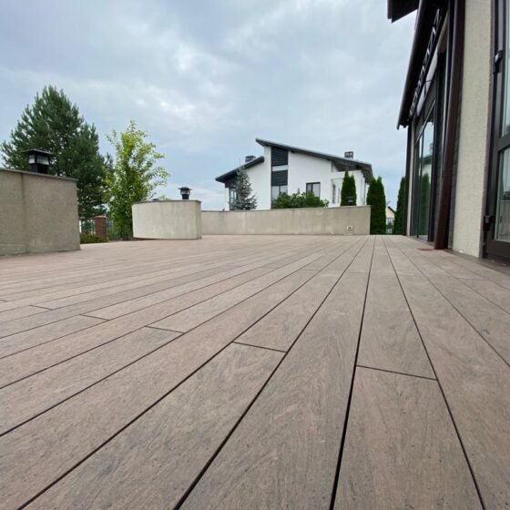 WPC decking Bruggan multicolor Royalhouse.lt terasos lentos