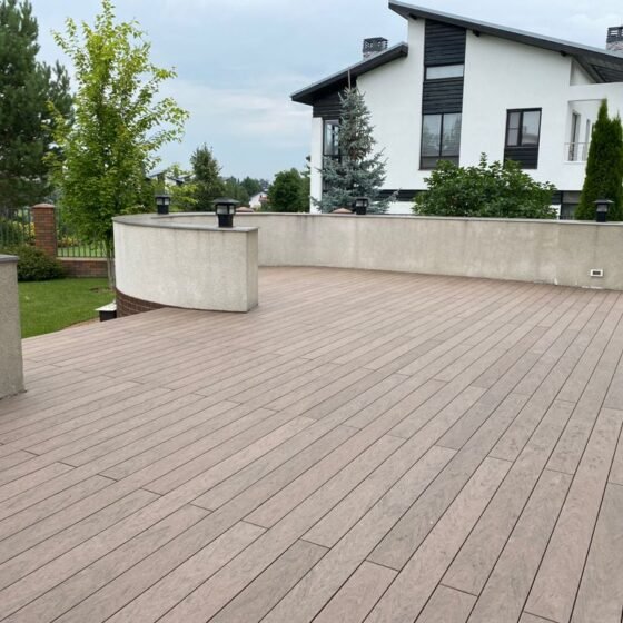 WPC decking Bruggan multicolor Royalhouse.lt terasos lentos