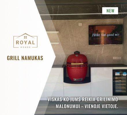 Grill namukas lauko virtuvė