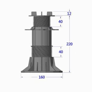 REGULIUOJAMA TERASOS ATRAMA ETP PLOKŠTĖMS (140-220 mm) - Image 2